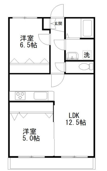 グランピリエの間取り