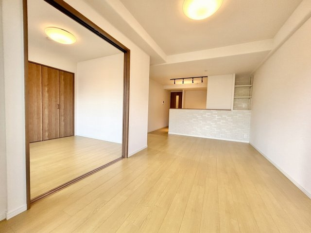 都島ビューハイツの居間・リビング