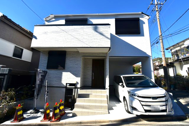 練馬区大泉町二丁目・新築戸建の外観