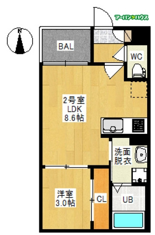 REGALEST　桑田の間取り