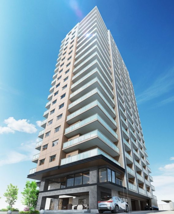 熊本市中央区南千反畑町の賃貸マンションの外観