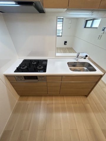 大阪市浪速区立葉２丁目のアパートのキッチン