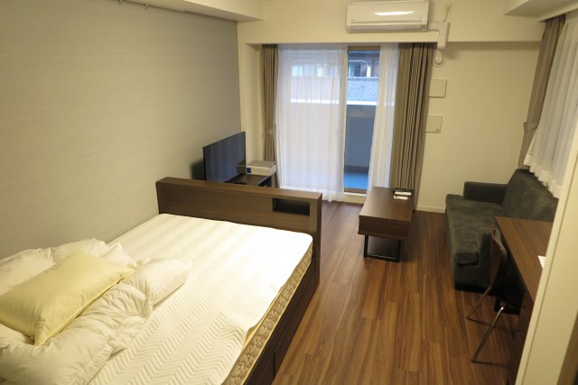 パークアクシス大阪新町の居間・リビング