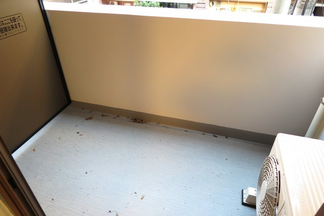 パークアクシス大阪新町のバルコニー