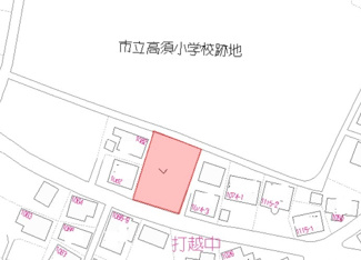 【土地図】 | 鹿屋市高須町　売地