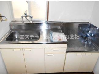 コーポかじまちBのキッチン