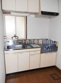 コーポかじまちBのキッチン