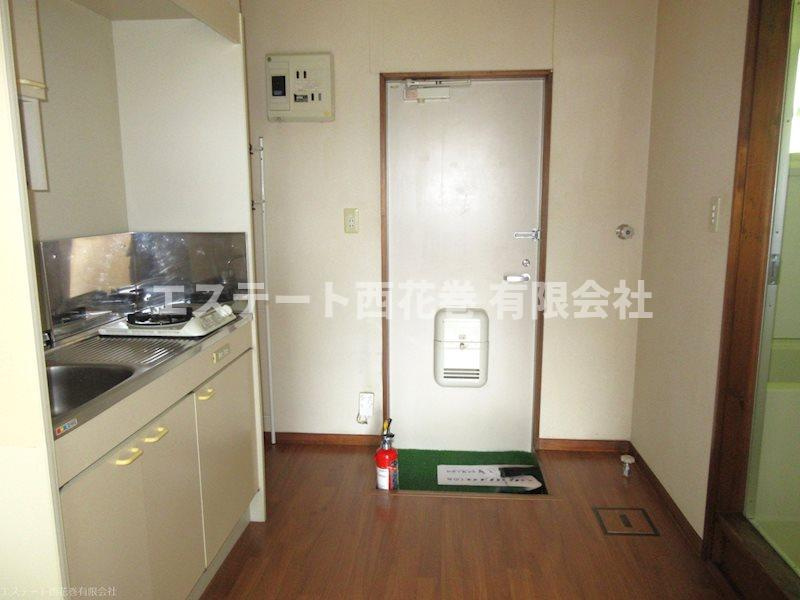 コーポネメアⅠの玄関