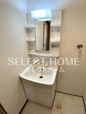 【独立洗面台】 | アビテナポールⅢ | 同型タイプ独立洗面台で身支度をすべて済ませてしまいましょう