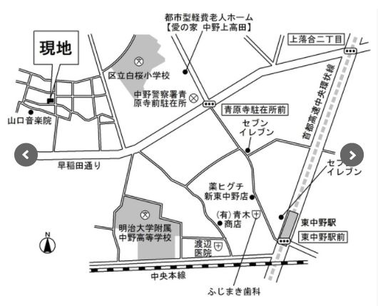 トレス・ヴィダの地図|周辺地図☆