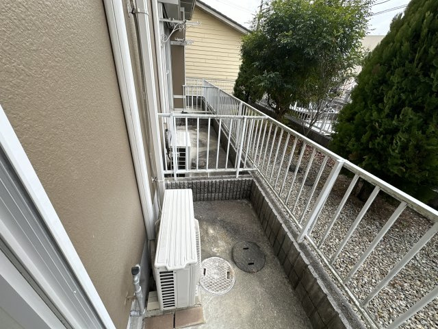 フレグランス汐見台のバルコニー