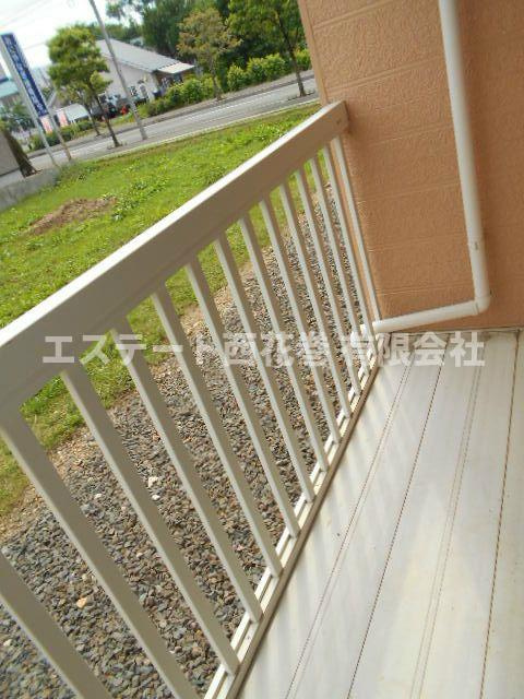 コーポ葵のバルコニー