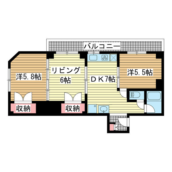 シャトレイユの間取り