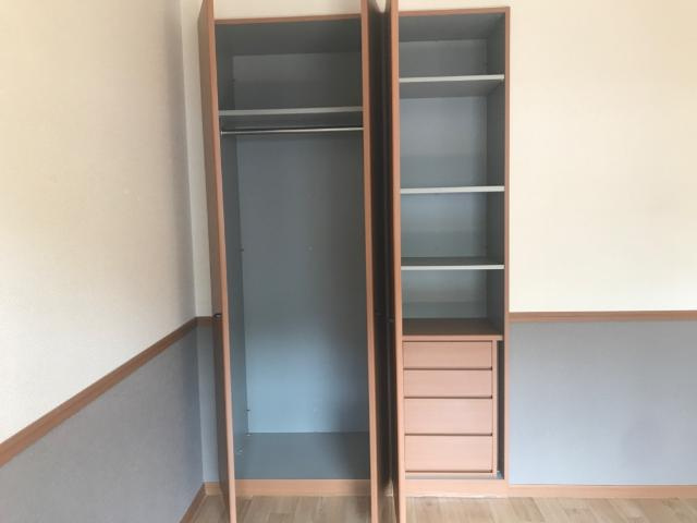 グリーンロックの収納|クローゼット