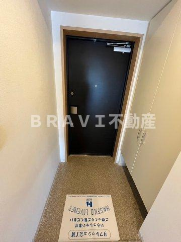 グランルージュ谷町六丁目　BRAVI不動産の玄関|【グランルージュ谷町六丁目】ゆったりとした玄関です