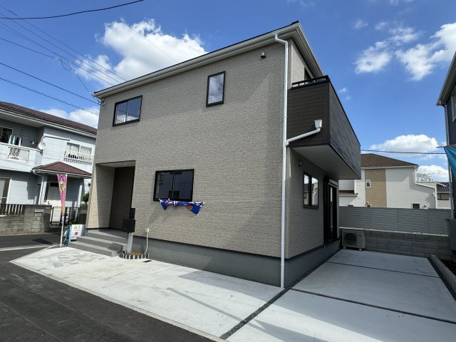 三郷市彦成1丁目新築戸建（彦成5期）の外観|1号棟外観・完成済み内覧可能です！