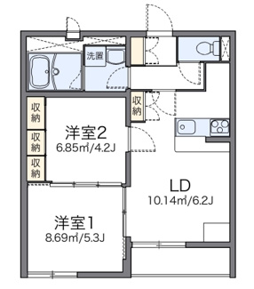【間取り】 | ポテトハウスⅡ
