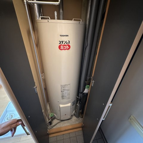 ハイツグリーンサイド水元の玄関