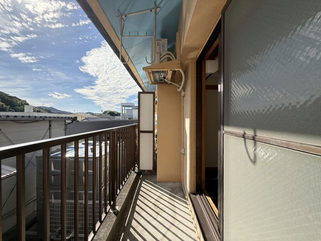 コーポYAMAMOTOのバルコニー