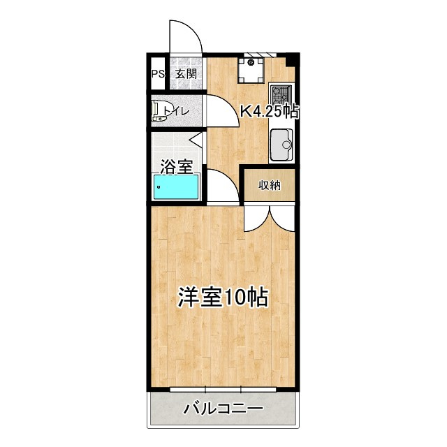 コーポYAMAMOTOの間取り