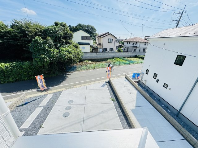 市川市柏井町4丁目新築戸建（柏井町23-1期）の展望|バルコニーより道路側眺望