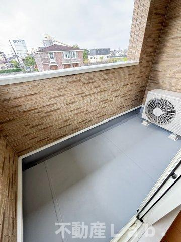 ピュアハイツ・結　Ｂのバルコニー