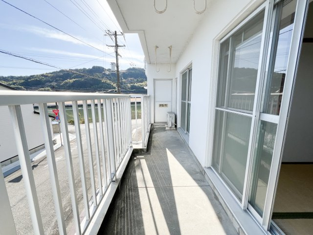 第３山崎マンションのバルコニー