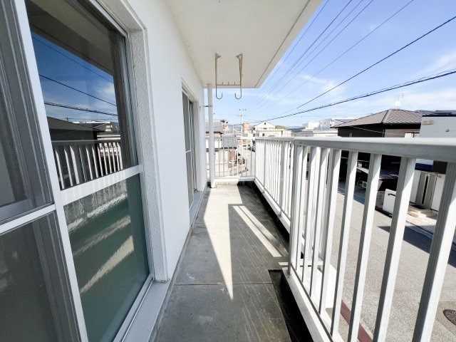 第３山崎マンションのバルコニー