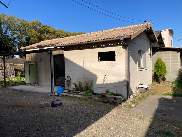 西条市船屋甲の売地の外観