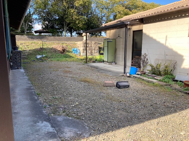 西条市船屋甲の売地の外観