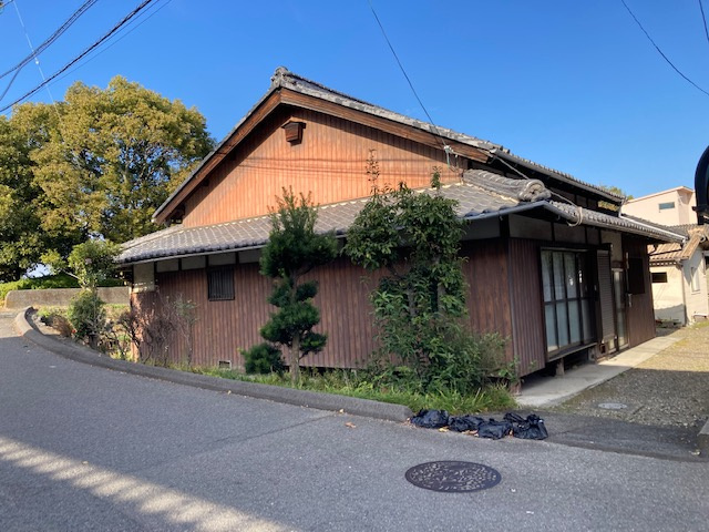 西条市船屋甲の売地の外観