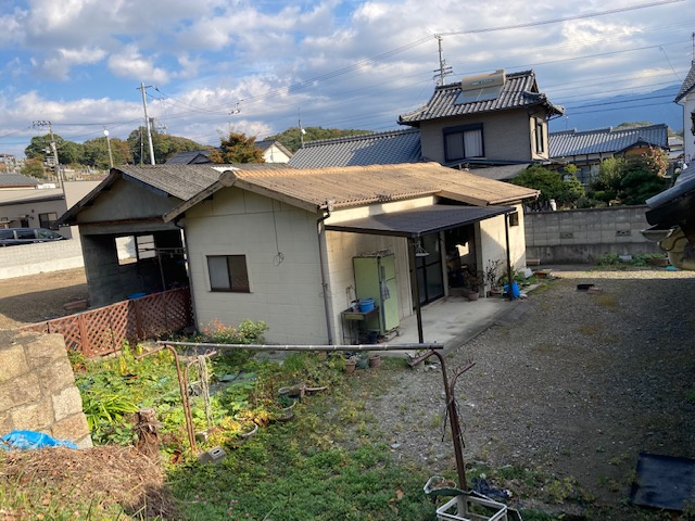 西条市船屋甲の売地の外観