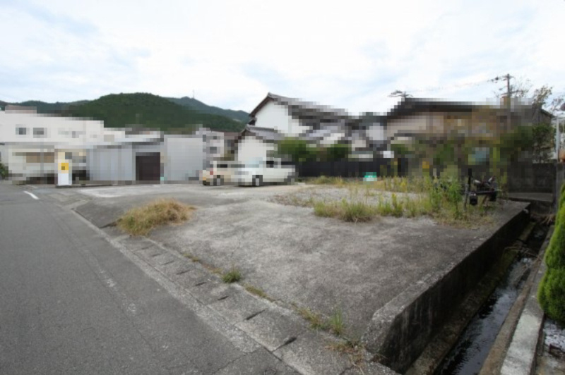 神田　建築条件なし　売土地の外観