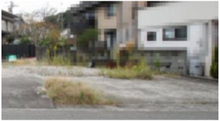 神田　建築条件なし　売土地の外観