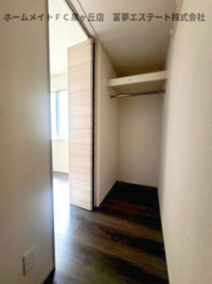 【収納】 | Passaro Grande大美野（パサログランデオオミノ） | ウォークインクロゼットの中から