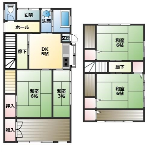 南房総市和田町和田（仲介物件）の間取り