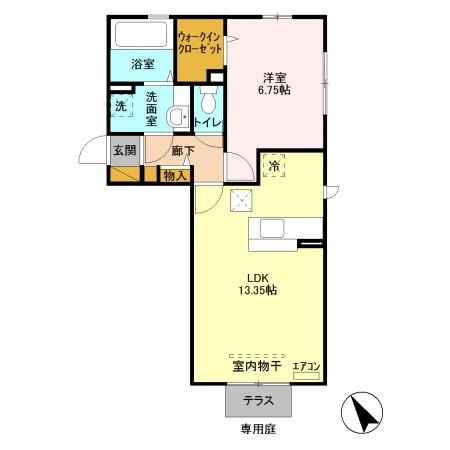 【間取り】 | ジュネ　きさら津