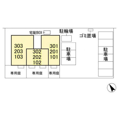 【区画図】 | ジュネ　きさら津