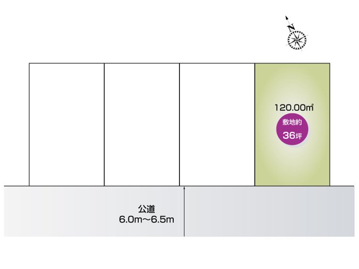 【区画図】春日部市新宿新田　全22区画