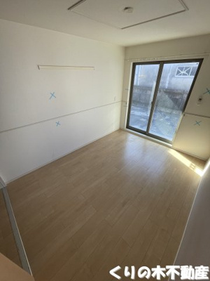 【寝室】 | サニーかざはや | 開放的な寝室です