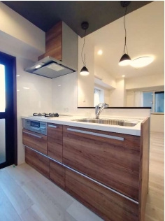 ワイズユウラク西所沢のキッチン