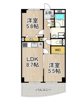 【間取り】 | パークモダンイタミ