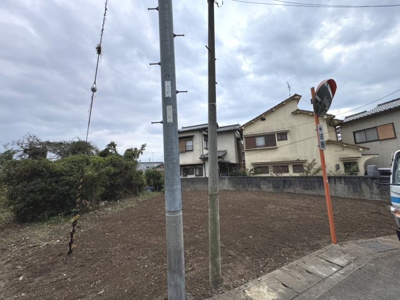 【前面道路含む現地写真】 | 奥海印寺南垣外　売土地（建築条件無） | 現況更地につき引き渡し後すぐに建築が始められます♪