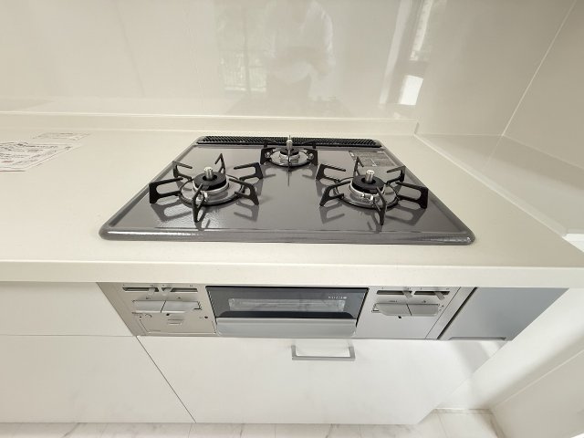 八王子北野台パークホームズのキッチン|～ガスコンロも新規交換済～