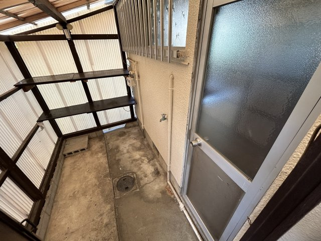 第2登貴和ハイツ 西棟のバルコニー