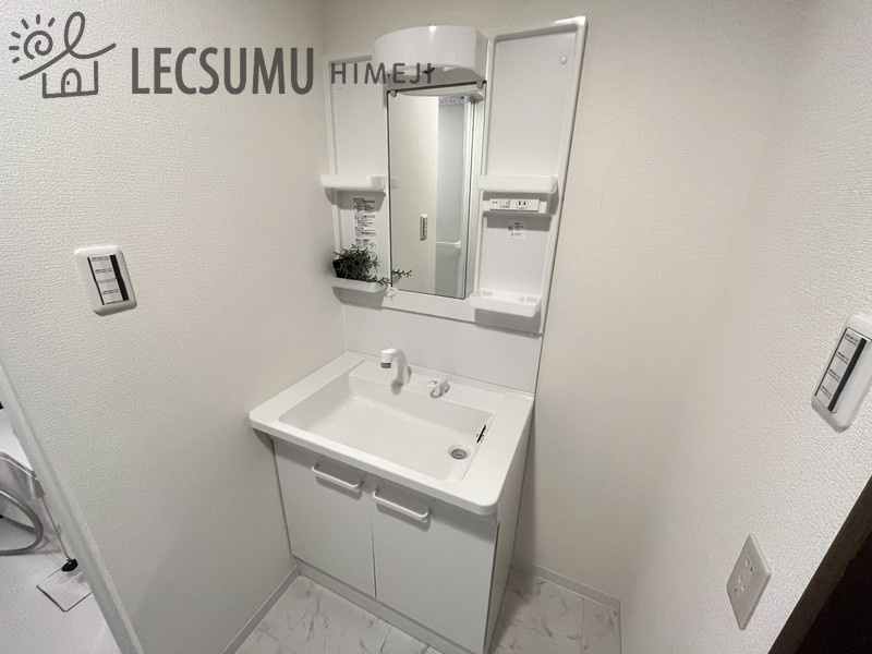 ライフコート北野の洗面所