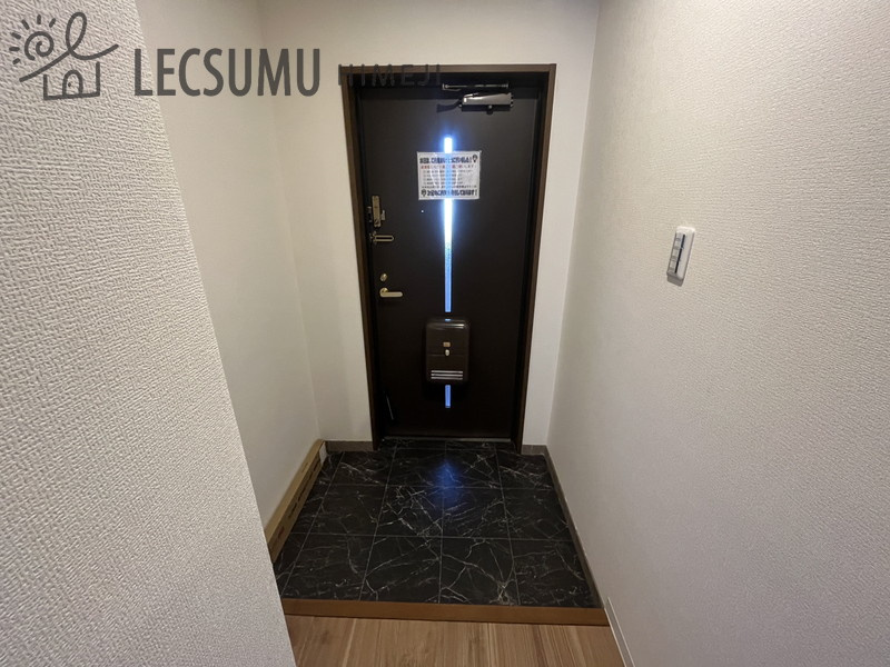 ライフコート北野の玄関