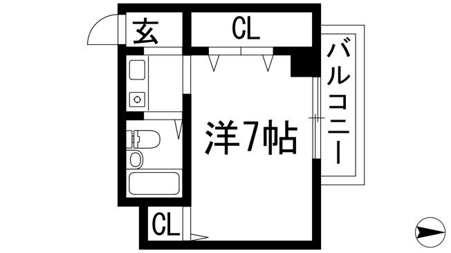 【間取り】 | シェルプール弐番館
