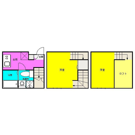 【間取り】 | エクセレント吉塚 | 別号室の写真になります。現況優先。