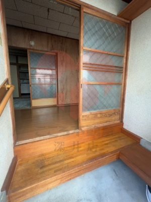 【玄関】 | 柏原市今町２丁目貸家